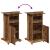 Podium cu sertar Lemn vechi 55 x 55 x 107 cm Lemn compozit GartenMobel Dekor