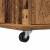 Podium cu sertar Lemn vechi 55 x 55 x 107 cm Lemn compozit GartenMobel Dekor