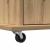 Podium cu raft stejar artizanal 55 x 55 x 107 cm Lemn compozit GartenMobel Dekor