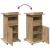 Podium cu raft stejar artizanal 55 x 55 x 107 cm Lemn compozit GartenMobel Dekor