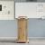 Podium cu raft stejar artizanal 55 x 55 x 107 cm Lemn compozit GartenMobel Dekor