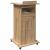 Podium cu raft stejar artizanal 55 x 55 x 107 cm Lemn compozit GartenMobel Dekor