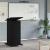 Podium cu sertar Stejar negru 55 x 55 x 107 cm Lemn compozit GartenMobel Dekor