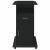 Podium cu sertar Stejar negru 55 x 55 x 107 cm Lemn compozit GartenMobel Dekor