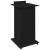 Podium cu sertar Stejar negru 55 x 55 x 107 cm Lemn compozit GartenMobel Dekor