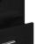 Podium cu sertar Stejar negru 55 x 55 x 107 cm Lemn compozit GartenMobel Dekor