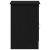 Birou Stejar negru 100 x 50 x 76 cm Lemn compozit GartenMobel Dekor