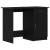 Birou Stejar negru 100 x 50 x 76 cm Lemn compozit GartenMobel Dekor