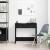 Birou Stejar negru 80 x 40 x 75 cm Lemn compozit GartenMobel Dekor