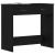 Birou Stejar negru 80 x 40 x 75 cm Lemn compozit GartenMobel Dekor