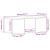 Support TV cu sertar Negru 80 x 34 x 30 cm Lemn compozit GartenMobel Dekor