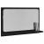 Raft cu oglindă Stejar Negru 60 x 10.5 x 37 cm Lemn compozit GartenMobel Dekor