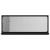 Raft cu oglindă Stejar negru 90 x 10.5 x 37 cm Lemn compozit GartenMobel Dekor