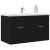 Dulap cu Chiuvetă Stejar Negru 90 x 38.5 x 46 cm Lemn compozit GartenMobel Dekor