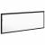 Oglindă de baie cu LED Pe perete Stejar negru 100 x 8.5 x 37 cm GartenMobel Dekor