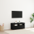 Cabinet TV Negru 90 x 35 x 40 cm Lemn compozit GartenMobel Dekor