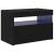 Cabinet TV Negru 60 x 35 x 40 cm Lemn compozit GartenMobel Dekor