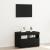 Cabinet TV Negru 60 x 35 x 40 cm Lemn compozit GartenMobel Dekor