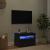 Cabinet TV Negru 60 x 35 x 40 cm Lemn compozit GartenMobel Dekor