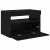 Cabinet TV Negru 60 x 35 x 40 cm Lemn compozit GartenMobel Dekor