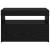 Cabinet TV Negru 60 x 35 x 40 cm Lemn compozit GartenMobel Dekor