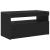 Cabinet TV Negru 75 x 35 x 40 cm Lemn compozit GartenMobel Dekor