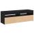 Cabinet TV Negru 120 x 35 x 40 cm Lemn compozit GartenMobel Dekor