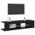Cabinet TV Negru 135 x 39 x 30 cm Lemn compozit GartenMobel Dekor