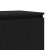 Cabinet TV Negru 140 x 38.5 x 36 cm Lemn compozit GartenMobel Dekor