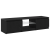 Cabinet TV Negru 140 x 38.5 x 36 cm Lemn compozit GartenMobel Dekor