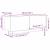 Cabinet TV Negru 100 x 35 x 40 cm Lemn compozit GartenMobel Dekor