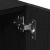 Cabinet TV Negru 100 x 35 x 40 cm Lemn compozit GartenMobel Dekor