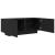Cabinet TV Negru 100 x 35 x 40 cm Lemn compozit GartenMobel Dekor