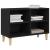 Cabinet TV Negru 69.5 x 30 x 50 cm Lemn compozit GartenMobel Dekor