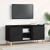 Cabinet TV Negru 102 x 35 x 50 cm Lemn compozit GartenMobel Dekor