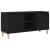 Cabinet TV Negru 102 x 35 x 50 cm Lemn compozit GartenMobel Dekor