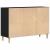 Bufet Stejar negru 103.5 x 35 x 70 cm Lemn compozit GartenMobel Dekor
