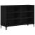 Bufet Negru 103.5 x 35 x 70 cm Lemn compozit GartenMobel Dekor