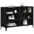 Bufet Negru 103.5 x 35 x 70 cm Lemn compozit GartenMobel Dekor