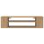 Cabinet TV Bej 100 x 30 x 26.5 cm Lemn compozit GartenMobel Dekor