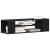 Cabinet TV Negru 100 x 30 x 26.5 cm Lemn compozit GartenMobel Dekor