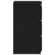 Dulap de noapte cu sertar 2 pcs Stejar negru 40 x 35 x 62.5 cm GartenMobel Dekor