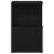 Dulap de noapte Stejar negru 35 x 35 x 55 cm Lemn compozit GartenMobel Dekor