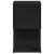 Dulap de noapte 2 pcs Stejar negru 50 x 30 x 51,5 cm GartenMobel Dekor