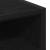 Dulap lateral cu roți cu roata Stejar negru 33 x 38 x 60 cm GartenMobel Dekor