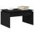 Masă de cafea Stejar Negru 68 x 38 x 50 cm Lemn compozit GartenMobel Dekor