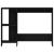 Birou cu raft Stejar Negru 102.5 x 35 x 75 cm Lemn compozit GartenMobel Dekor