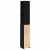 Dulap de Baie Stejar Negru 25 x 25 x 170 cm Lemn compozit GartenMobel Dekor