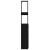 Dulap de Baie Stejar Negru 25 x 25 x 170 cm Lemn compozit GartenMobel Dekor