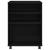 Dulap de depozitare cu roata Stejar negru 60 x 53 x 72.5 cm GartenMobel Dekor